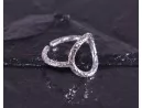 Silberring mit Kranzmotiv