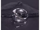 Silberring mit Siegelringdesign