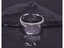 Silberring mit Siegelringdesign