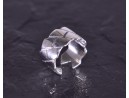 Silberring mit zahlreichen Rechtecken