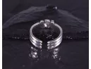 Vintage Silberring mit Seilknotenoptik