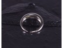 Zeitlos eleganter Silberring