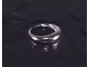 Zeitlos eleganter Silberring