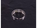 Zeitlos eleganter Silberring
