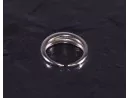 Zeitlos eleganter Silberring