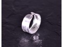 Zeitloser Silberring Klassiker elegant designt