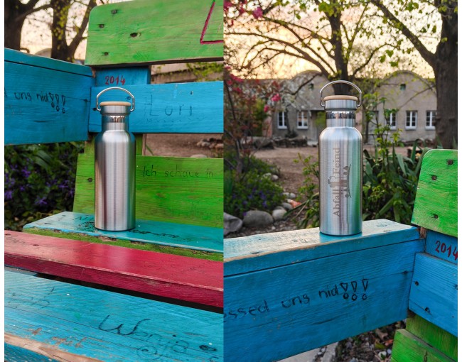 Thermosflasche aus Edelstahl 500 ml