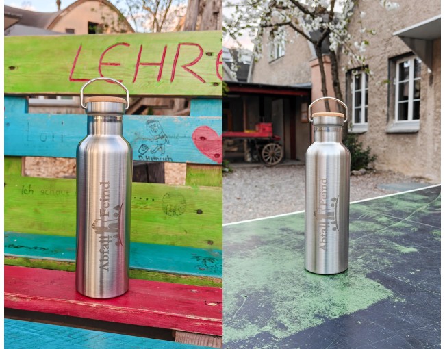 Thermosflasche aus Edelstahl 750 ml