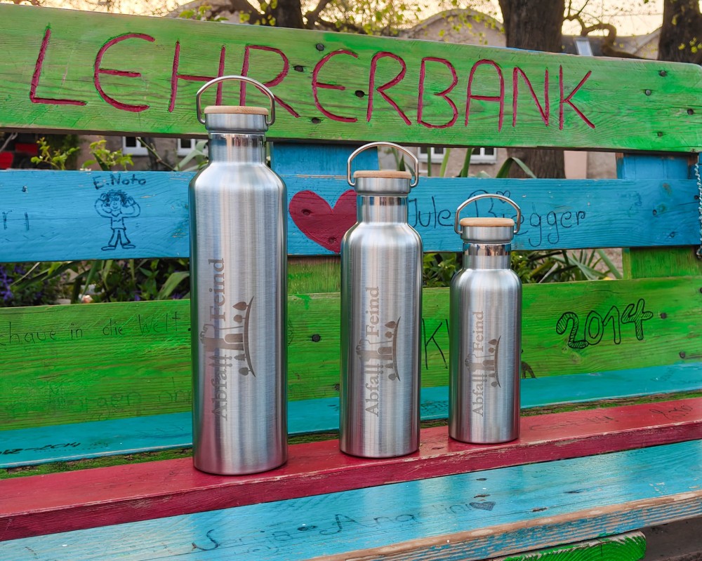 Thermosflasche aus Edelstahl 1000 ml