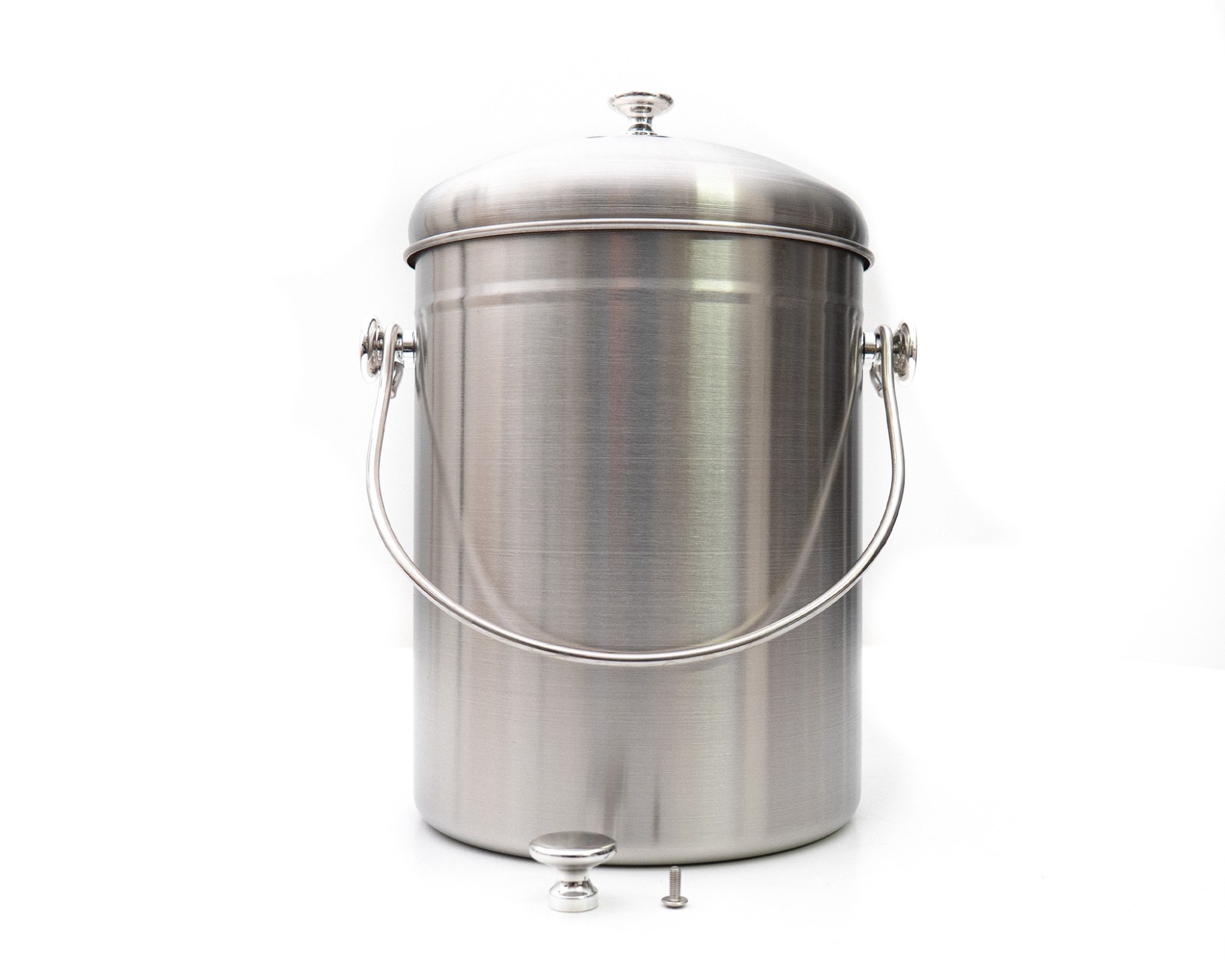 Runde Vorratsgläser mit Bambusdeckel einzeln