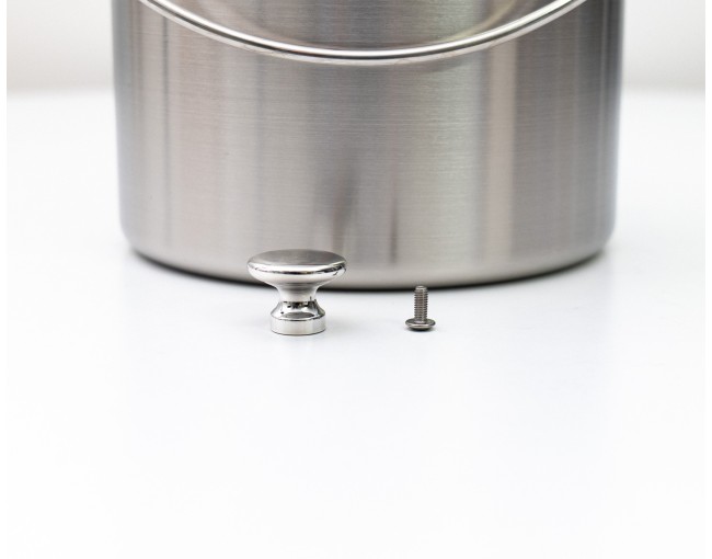 Runde Vorratsgläser mit Bambusdeckel einzeln