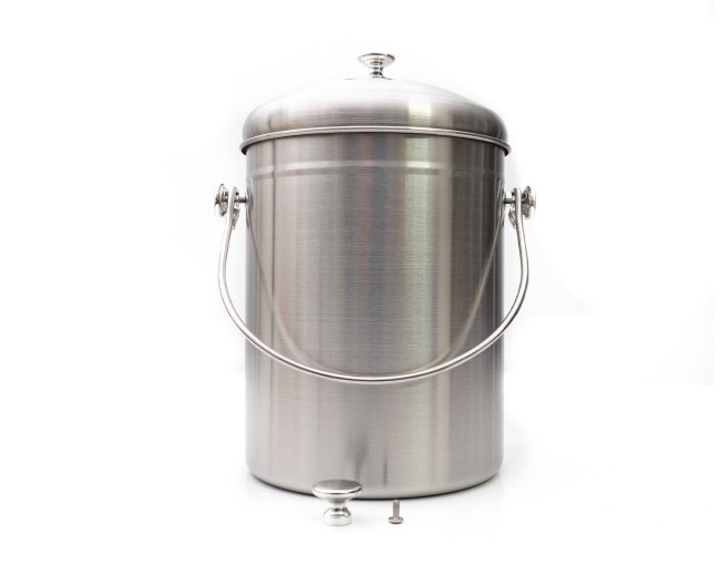 Runde Vorratsgläser mit Bambusdeckel einzeln