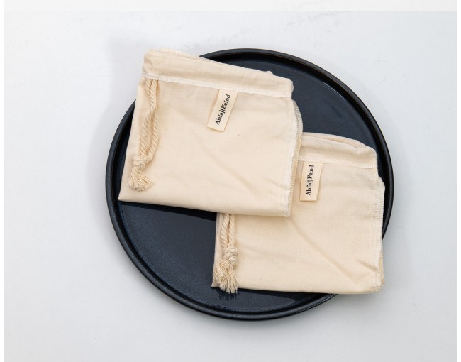 Nut milk bags cotton set of 2