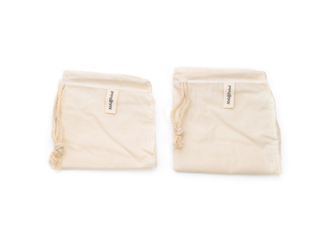 Nut milk bags cotton set of 2