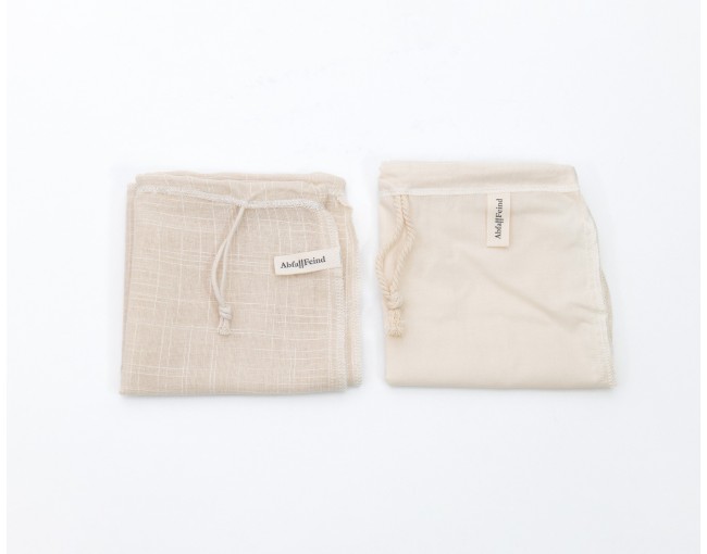 Nut milk bag cotton & nut milk bag hemp